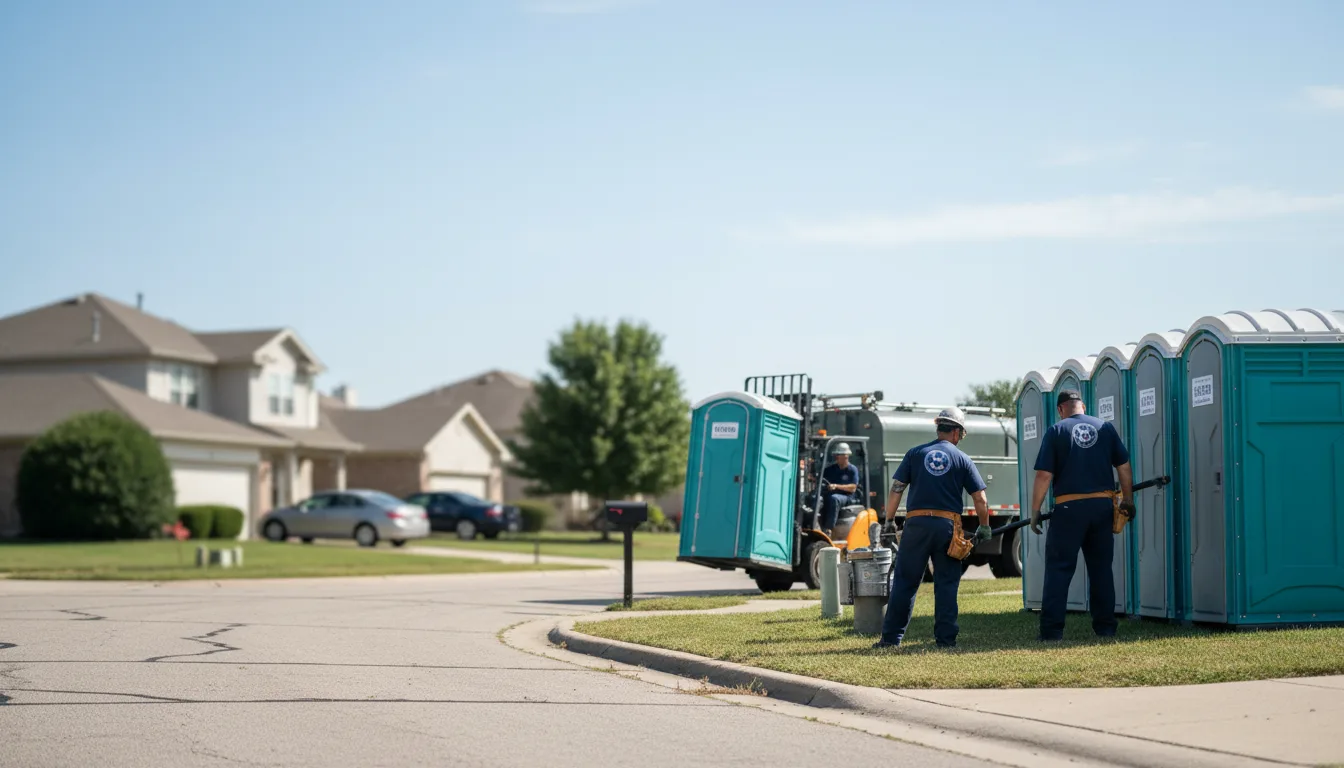 Porta Potty Rental in Linden, IN near me
